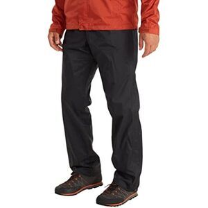 MARMOT Men’s PreCip Lightweight Waterproof Full-Zip Pants Jet Black XL NWT